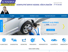 Tablet Screenshot of eurodiesel-servis.cz